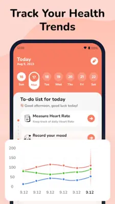 Health Tracker Blood Pressure android App screenshot 4